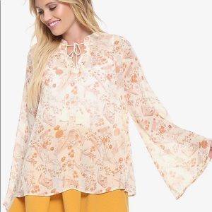 Star Wars Tie Front Blouse